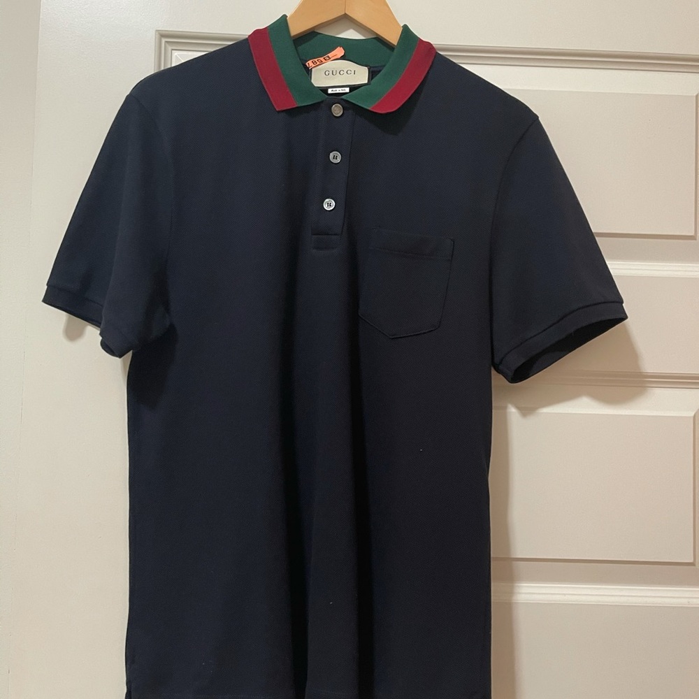 Gucci collar shirt